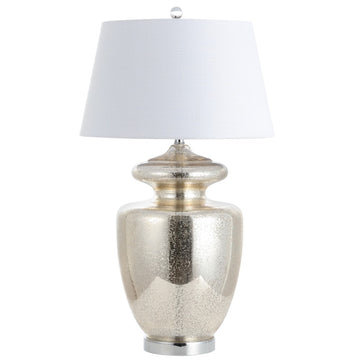 Hughes 31" Glass LED Table Lamp - JONATHAN Y
